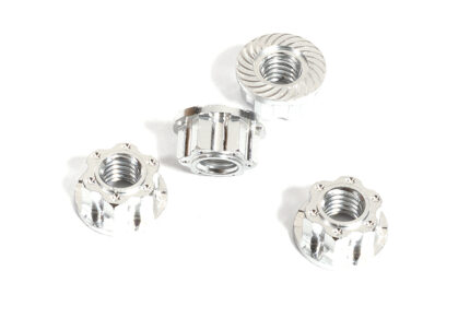 Realistic Billet Machined M4 Size Wheel Nuts for 1/10 Scale RC