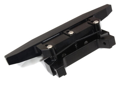 Billet Machined Black Front Bumper & Mount for Tamiya Scale Off-Road CC02