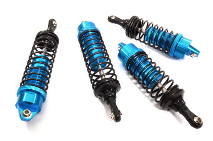 Billet Machined Alloy Shock Set (4) for 1/10 Slash 4X4 (L=91/104mm)