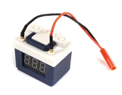 Realistic Battery 2S-3S Voltage Checker & Alarm for 1/10 Scale RC