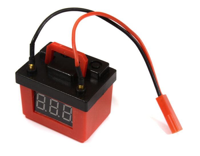 Realistic Battery 2S-3S Voltage Checker & Alarm for 1/10 Scale RC - Image 1