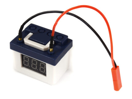 Realistic Battery 2S-3S Voltage Checker & Alarm for 1/10 Scale RC