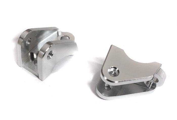 Machined Axle Lower Suspension Linkage Mounts for Tamiya Scale Off-Road CC02 - Image 1