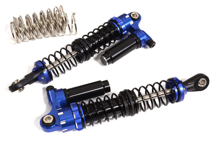 Billet Machined Piggyback Shock Pair (2) for Tamiya Scale Off-Road CC02 (L=85mm) - Image 1