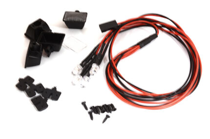 Realistic Spot Light (4) Set w/ LED for 1/10 & 1/8 Scale