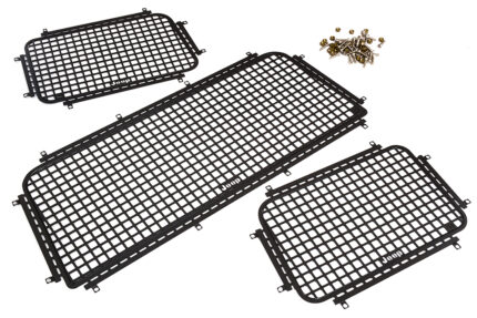 Stainless Window Guards & Protection Plates for Axial 1/10 SCX10 III
