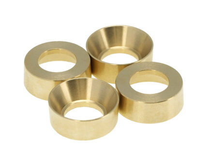 Alloy Machined Brass 10g Each Wheel Weight Add-Ons for Axial 1/24 SCX24