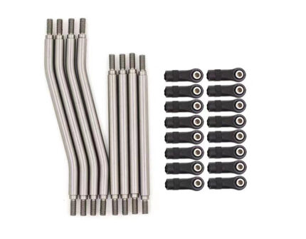 Stainless LCG 6mm Steel Linkages for Axial 1/10 Capra 1.9 Unlimited Trail Buggy