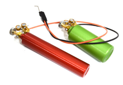 Realistic Model Welding Cylinders & Torch Kit for 1/10 Scale Crawler