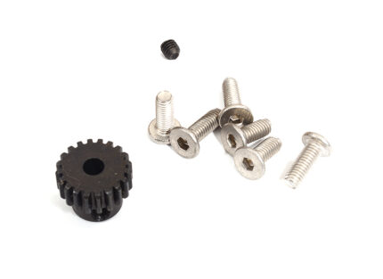 0.125 Bore 48 Pitch 20T Motor Pinion Gear w/ Hardware for C30395