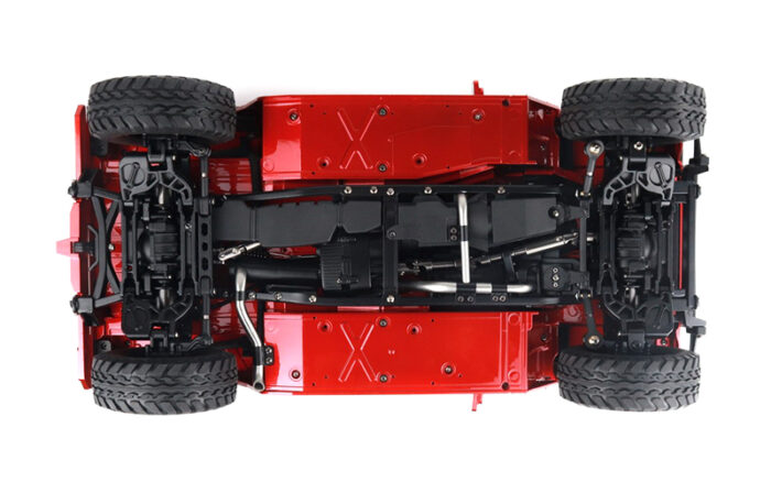 HG-P415 1/10 4X4 RC H1 Hummer ARTR w/2.4GHz Stick Remote Control 16C, No Battery - Image 5