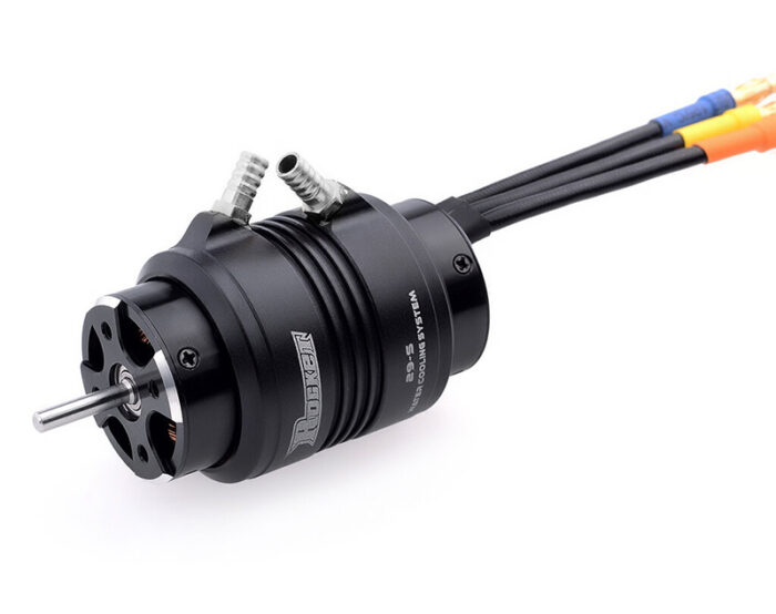 Surpass 2958 Sensorless Brushless Motor 6500kV w/3.17mm Shaft & 29S Water Jacket - Image 1