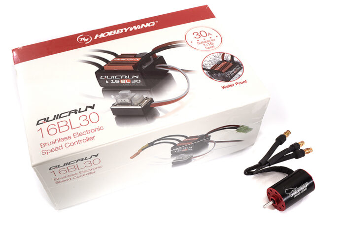 16BL30 Waterproof 30A ESC + Leopard 1625 Brushless Motor 12000kV - Image 1