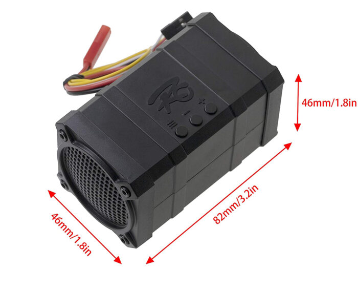 2 Speakers Engine Sound Simulator+Brake/Shift/Valve/Horn & Special Sounds - Image 2