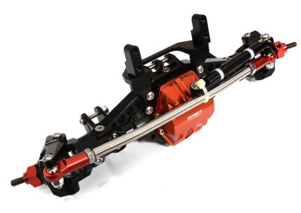 Complete Billet Machined T12 Front Axle for Axial 1/10 SCX-10 Dingo Honcho Jeep
