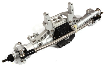 Complete Billet Machined T12 Front Axle for Axial 1/10 SCX-10 Dingo Honcho Jeep
