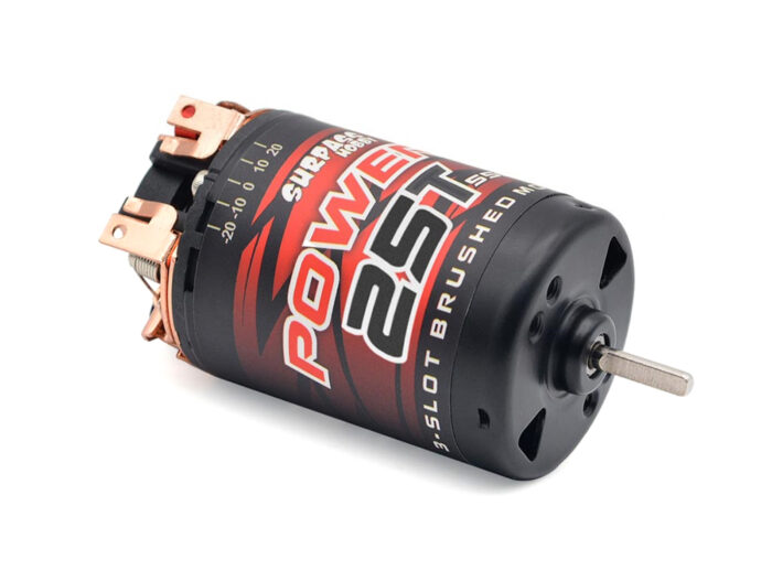 Surpass Hobby Crawler 550 Size 25T 3-Slot Stator Brush Motor for 1/10 RC - Image 1
