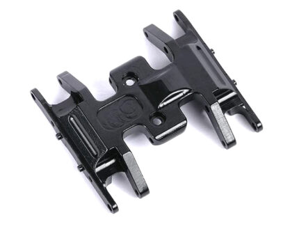 Machined Alloy Center Skid Plate for Axial 1/24 SCX24 Rock Crawler - Black