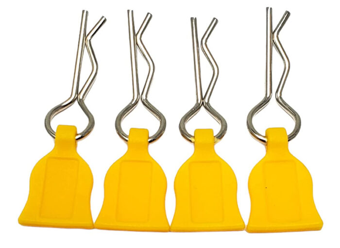 Plastic Easy Pulls (4) w/ Body Clips for 1/10 Scale - Image 1