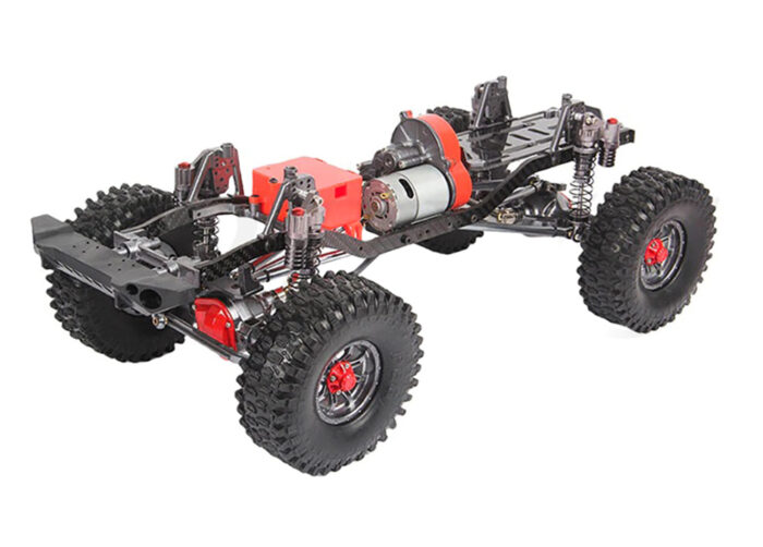 Billet Machined 1/10 DGCX10 Trail Roller 4WD Off-Road Scale Crawler Kit - Image 1