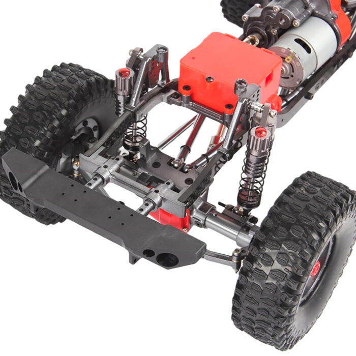 Billet Machined 1/10 DGCX10 Trail Roller 4WD Off-Road Scale Crawler Kit - Image 3