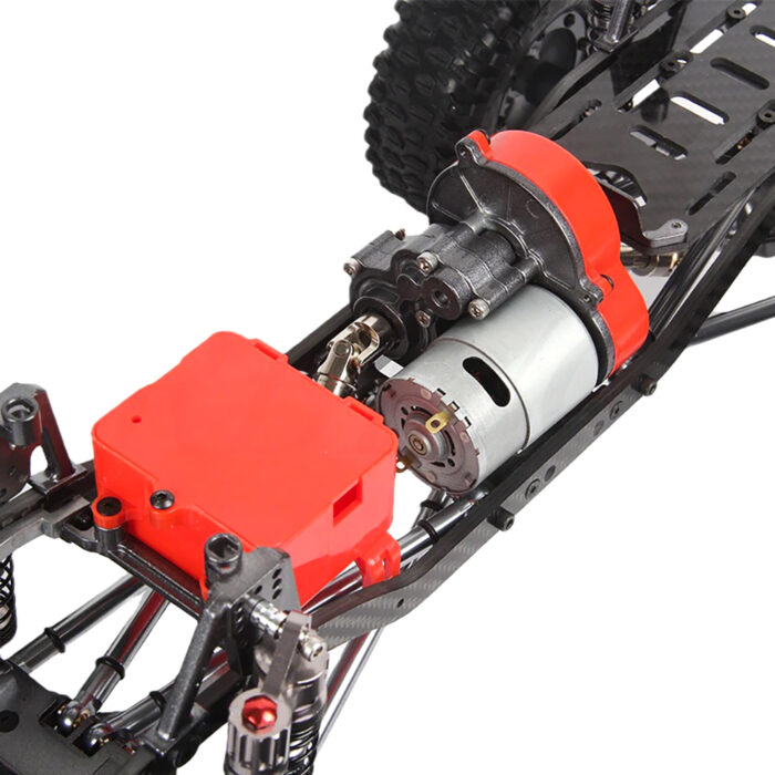 Billet Machined 1/10 DGCX10 Trail Roller 4WD Off-Road Scale Crawler Kit - Image 4