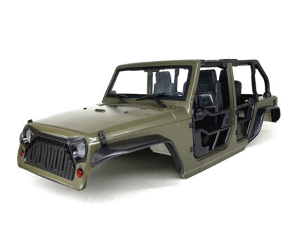Realistic JC10 Hard Plastic Body Kit for 1/10 Scale Off-Road Crawler WB=313mm
