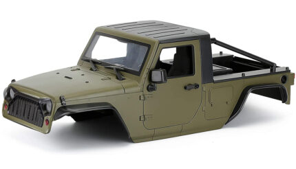 Realistic JX10 Hard Plastic Body Kit for 1/10 Scale Off-Road Crawler WB=313mm