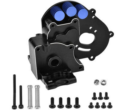 Black Alloy Gearbox Housing for 1/10 Slash 2WD, Stampede 2WD & Rustler 2WD