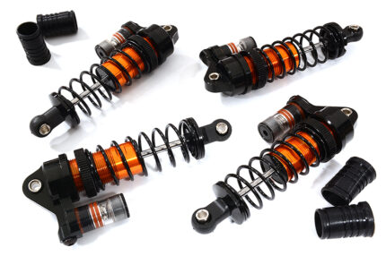 Billet Machined Piggyback Shock Set for Arrma 1/10 Granite Voltage 2WD Truck