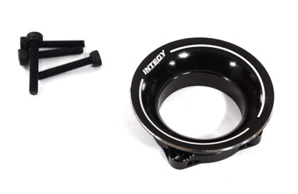 Aluminum Cold Air Intake Ram Funnel for 25x25mm Size Cooling Fan