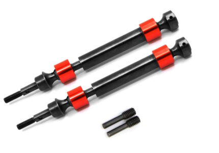 Machined Alloy Universal Drive Shafts for Traxxas 1/10 Maxx 4S