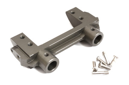 CNC Machined 43mm Type Front Bumper & Steering Servo Mount for Axial SCX-10