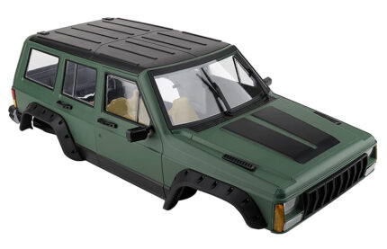 Realistic LX10 Hard Plastic Body Kit for 1/10 Scale Off-Road Crawler WB=313mm