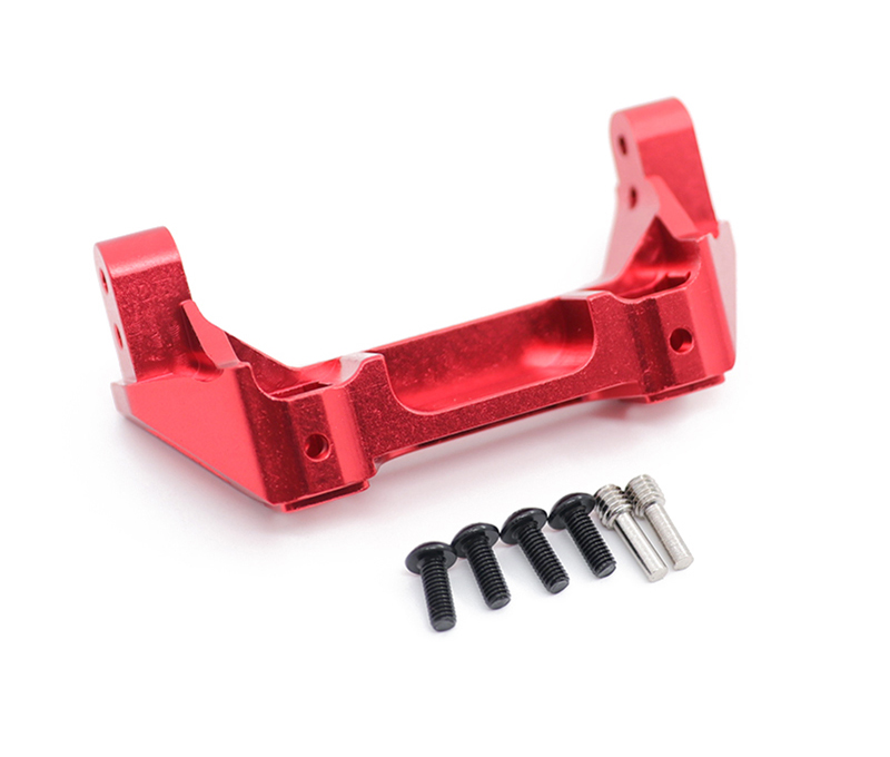 C31037RED Alloy Rear Bumper Mount for Traxxas TRX-4 Scale & Trail Crawler - Image 1
