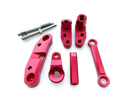 Alloy Machined Steering Bellcrank Set for Losi 1/10 2WD RTR 22S Drag, ST & SCT