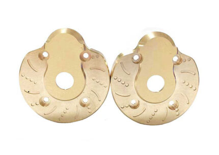 CNC Machined Brass 48g Each Axle Weight Add-On for Axial 1/10 SCX10 III
