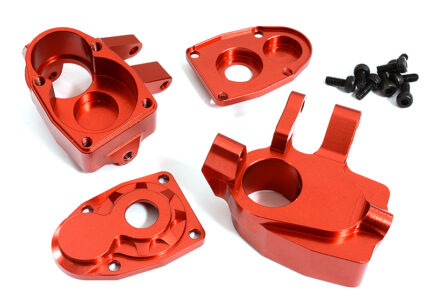 Alloy Steering Blocks Portal Housing for Axial 1/10 SCX10 III Trail Crawler