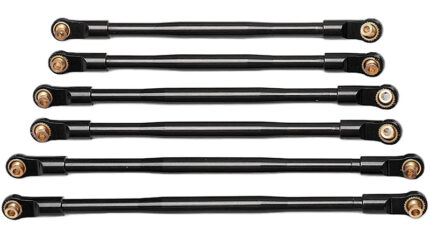 Metal Alloy Linkages (6) for Axial 1/10 RBX10 Ryft 4WD Rock Bouncer