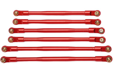 Metal Alloy Linkages (6) for Axial 1/10 RBX10 Ryft 4WD Rock Bouncer