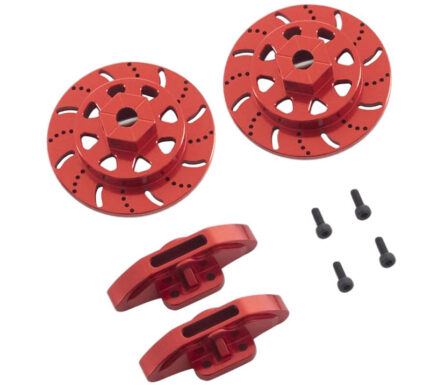 Realistic Brake Disc (2) for Axial 1/10 RBX10 Ryft 4WD Rock Bouncer