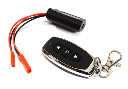 Wireless Remote Control Module for 1/10 Scale Rock Crawler Power Winch - Black