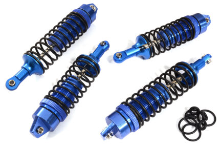 Alloy Shock Set (4) for Traxxas 1/10 Slash 4X4 Off-Road