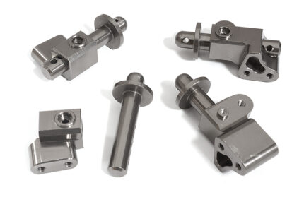 Billet Machined Front & Rear Body Mount Set for Arrma 1/8 Outcast 6S BLX