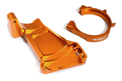 Billet Machined Motor Mount for Traxxas 1/10 Maxx 4S - Orange