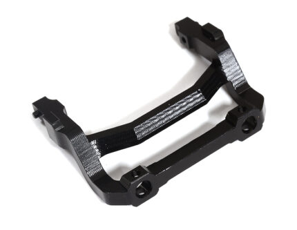 Billet Machined Front Bumper Brace for Axial 1/24 SCX24 C10 - Black