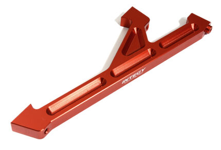 Red Machined Front Chassis Support for Losi 1/10 Lasernut U4 4WD Brushless RTR