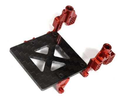 Billet Machined Front Shock Towers w/ Receiver Mount for Axial 1/24 SCX24