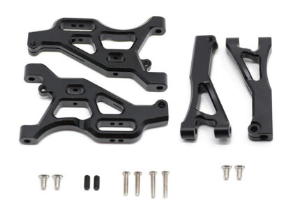 Alloy Front Upper & Lower Arms for Arrma 1/8 Typhon 1/7 Limitless, Infraction 6S