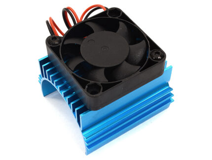 Motor Heatsink w/ Cooling Fan 40x40mm for Brushless Motor 4074/4274/1515 Size